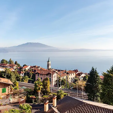 Vista Panoramica Sul Maggiore Con Deposito Bici Apartment Belgirate